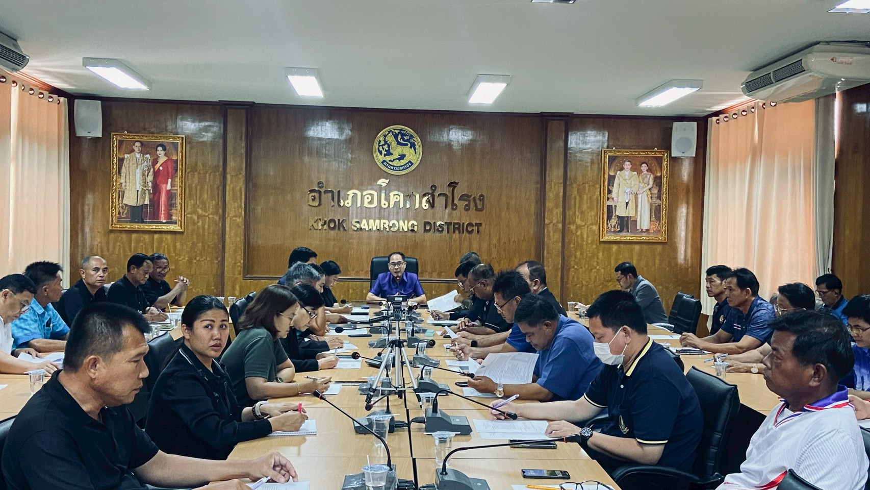 อำเภอโคกสำโรง โดยสำนักงานพัฒนาชุมชนอำเภอโคกสำโรง ร่วมประชุมเตรียมความพร้อมโครงการสำรวจศักยภาพ ปัญหา และความต้องการของพื้นที่อำเภอโคกสำโรง