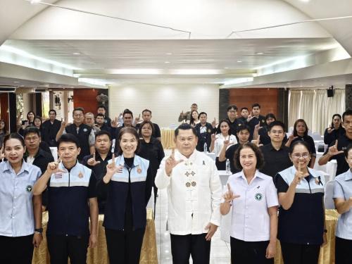 อำเภอโคกสำโรง โดยสำนักงานพัฒนาชุมชนอำเภอโคกสำโรง ร่วมประชุมเชิงปฎิบัติการเตรียมความพร้อมการรับรองคุณภาพศูนย์คัดกรองและศูนย์ฟื้นฟูสภาพทางสังคม ตามประมวลกฎหมายยาเสพติด